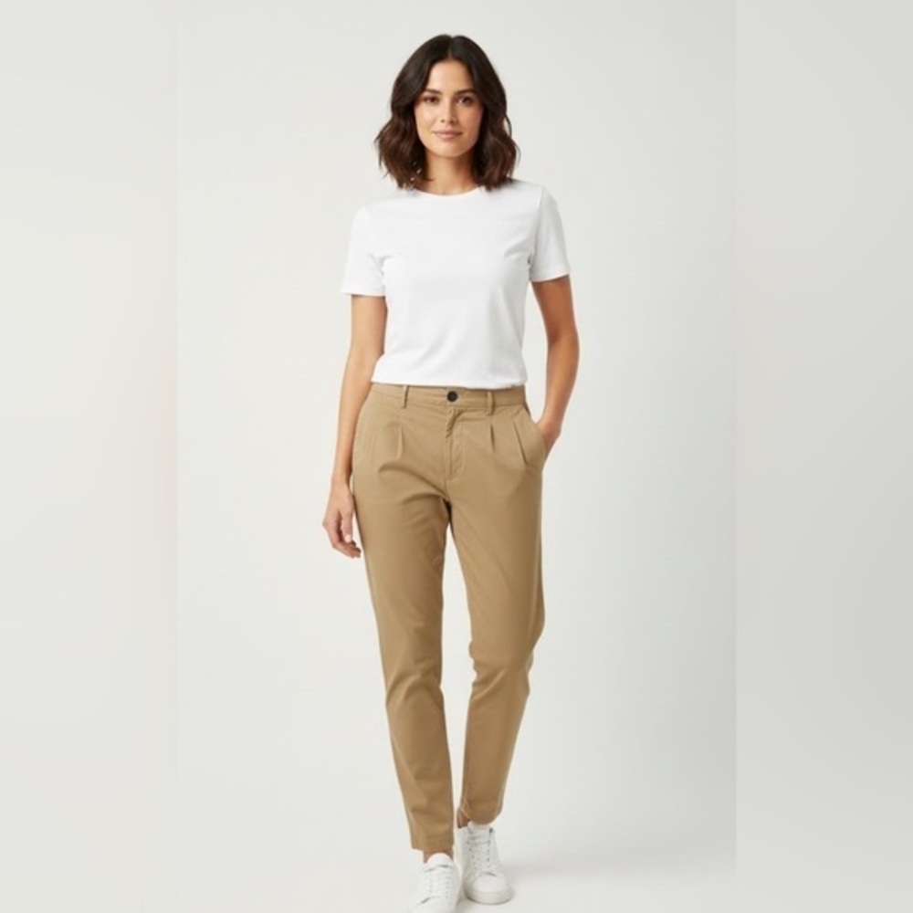Fradi Tailored Pants – Italian Size 54 – Beige – Made in Italy